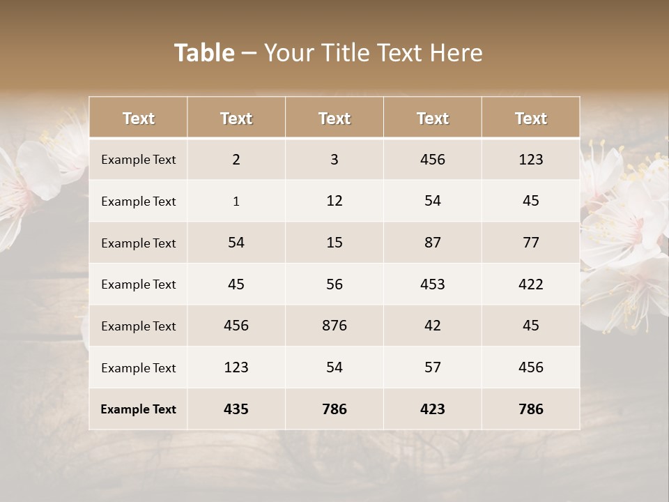 Soft Beautiful Nature PowerPoint Template