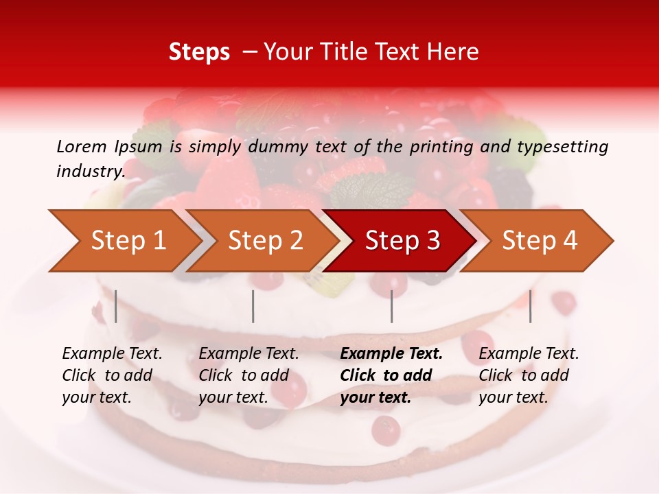 Refreshment Pink Studio PowerPoint Template
