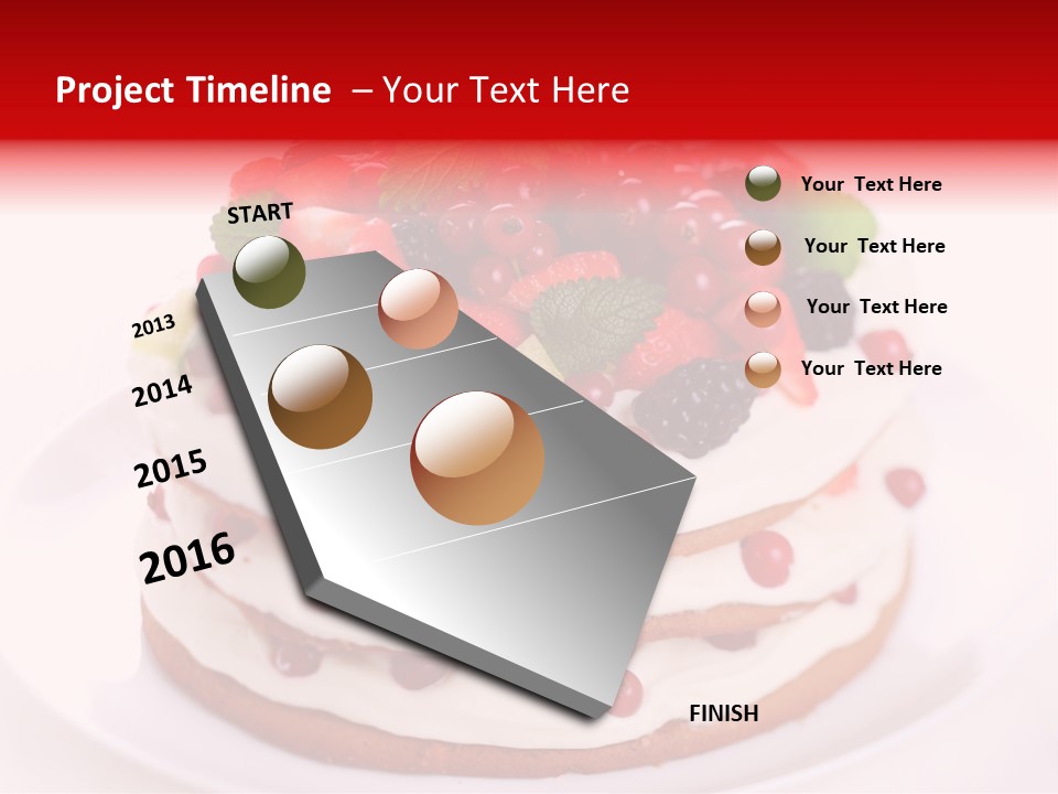 Refreshment Pink Studio PowerPoint Template