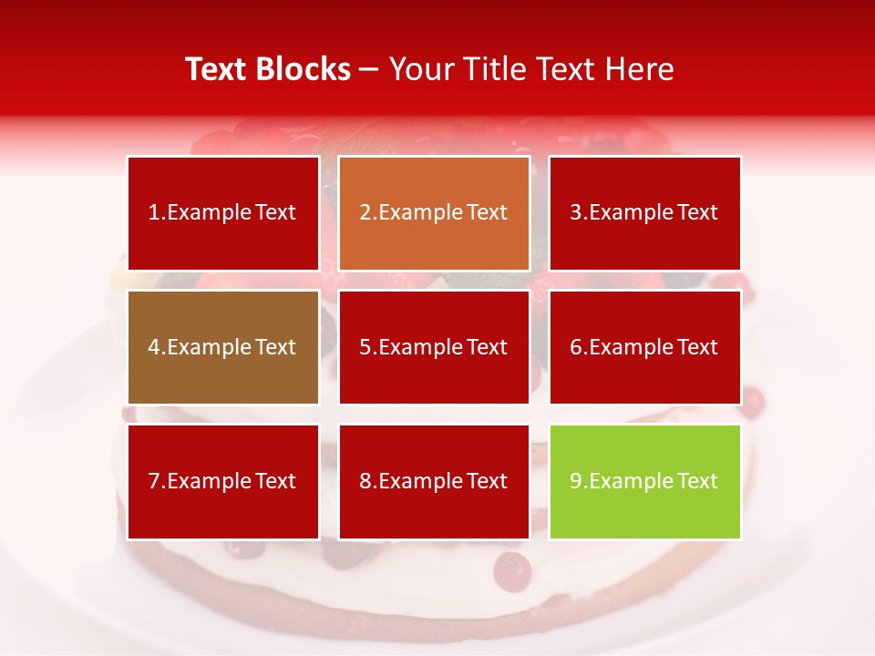 Refreshment Pink Studio PowerPoint Template