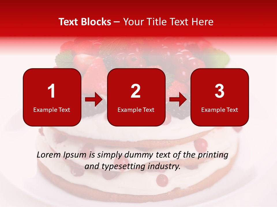 Refreshment Pink Studio PowerPoint Template