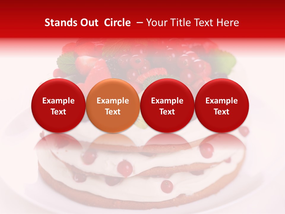 Refreshment Pink Studio PowerPoint Template