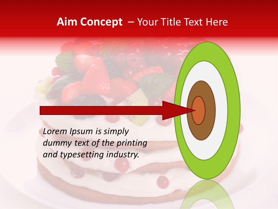 Refreshment Pink Studio PowerPoint Template