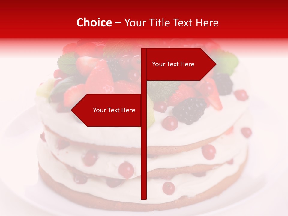 Refreshment Pink Studio PowerPoint Template