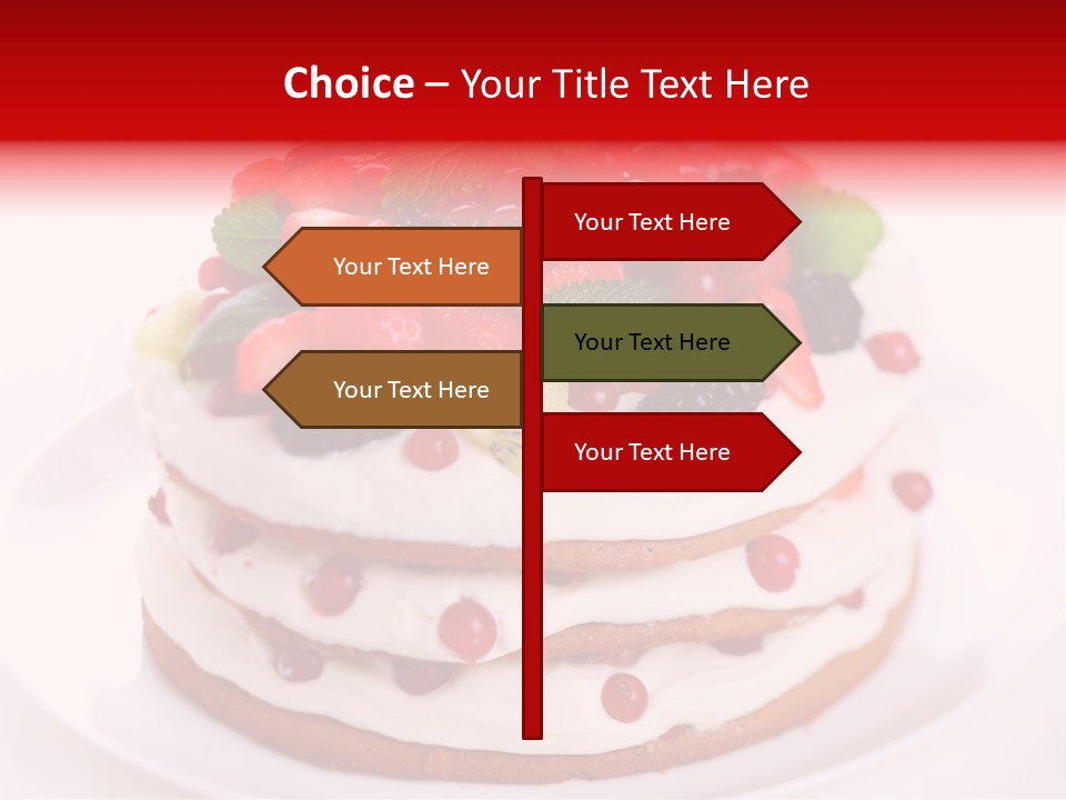 Refreshment Pink Studio PowerPoint Template