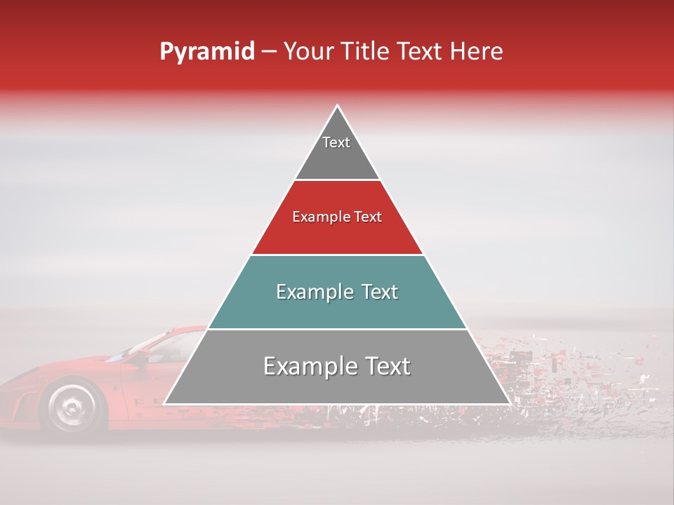 Car Fast Drive PowerPoint Template