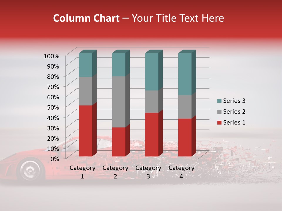 Car Fast Drive PowerPoint Template