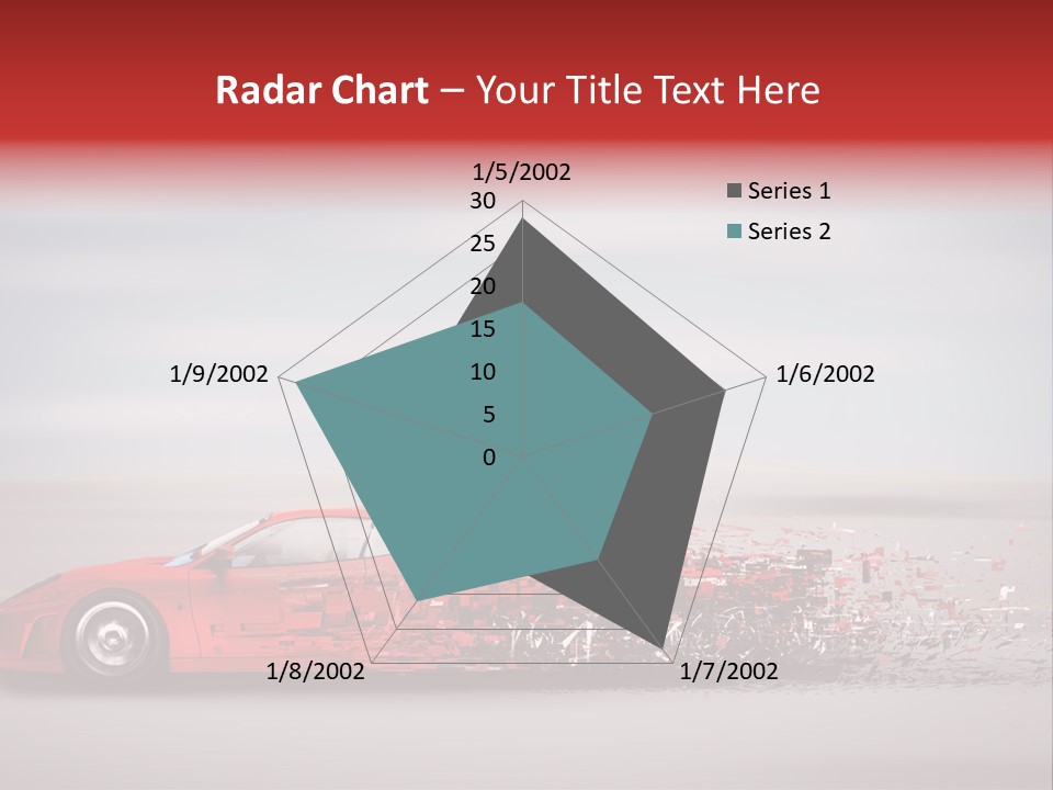 Car Fast Drive PowerPoint Template