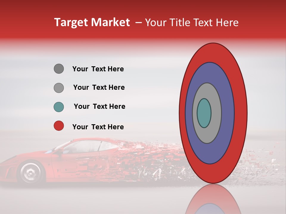 Car Fast Drive PowerPoint Template