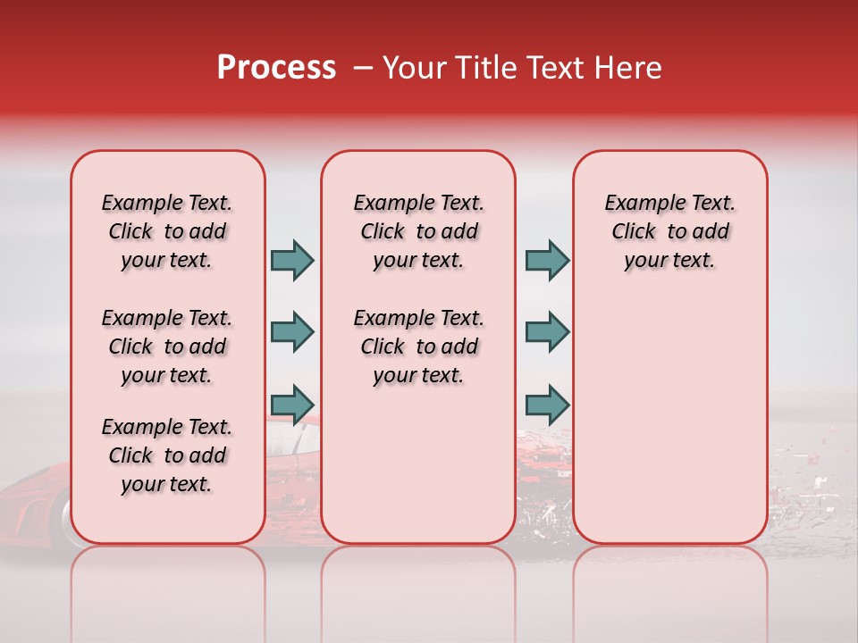 Car Fast Drive PowerPoint Template