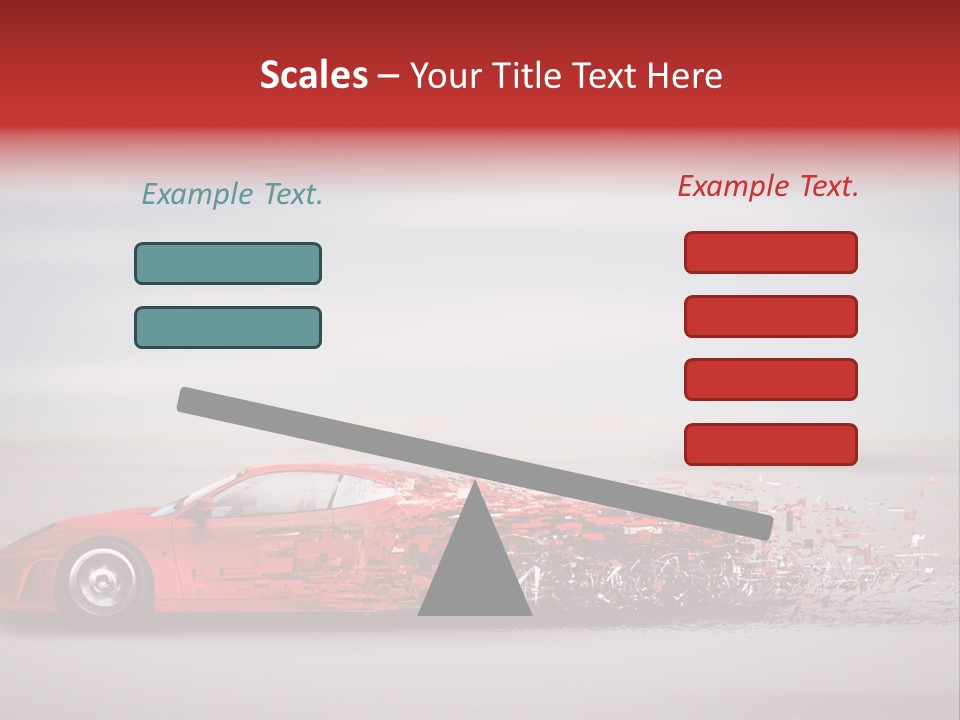 Car Fast Drive PowerPoint Template