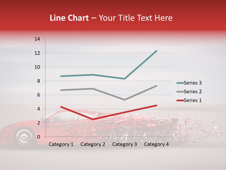 Car Fast Drive PowerPoint Template