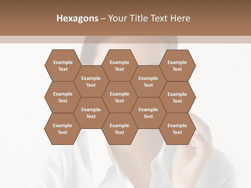 Success Telemarketing Center PowerPoint Template