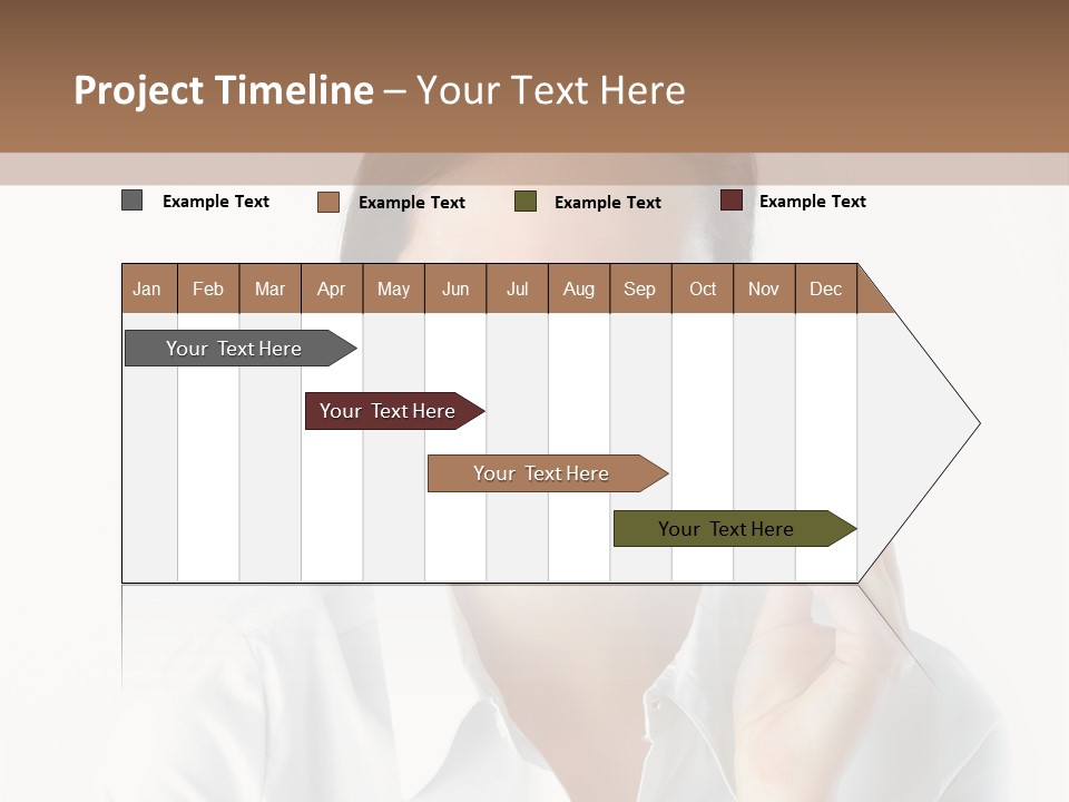 Success Telemarketing Center PowerPoint Template