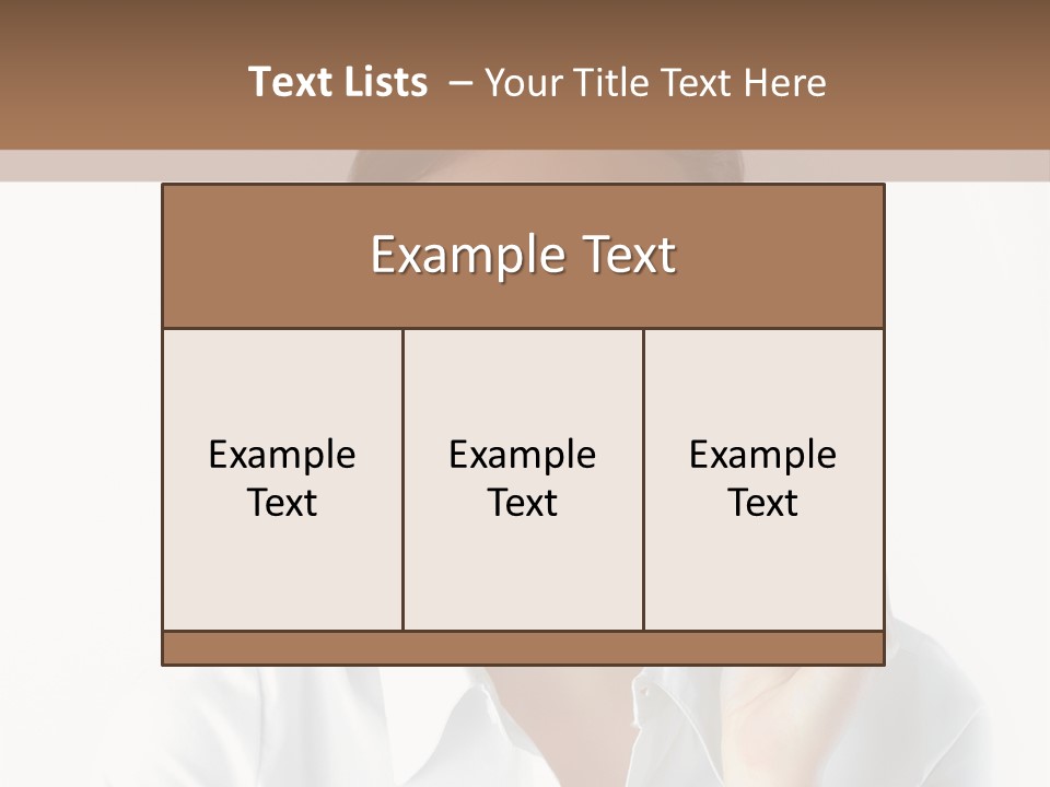 Success Telemarketing Center PowerPoint Template