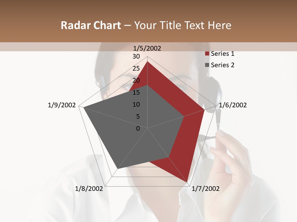 Success Telemarketing Center PowerPoint Template