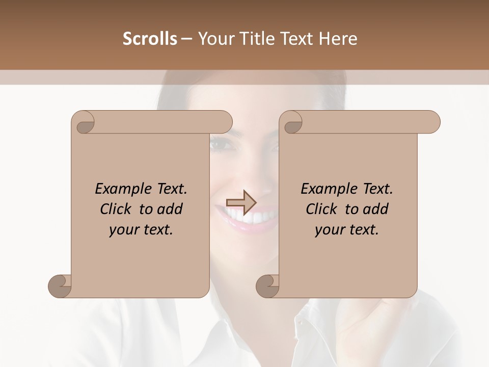 Success Telemarketing Center PowerPoint Template
