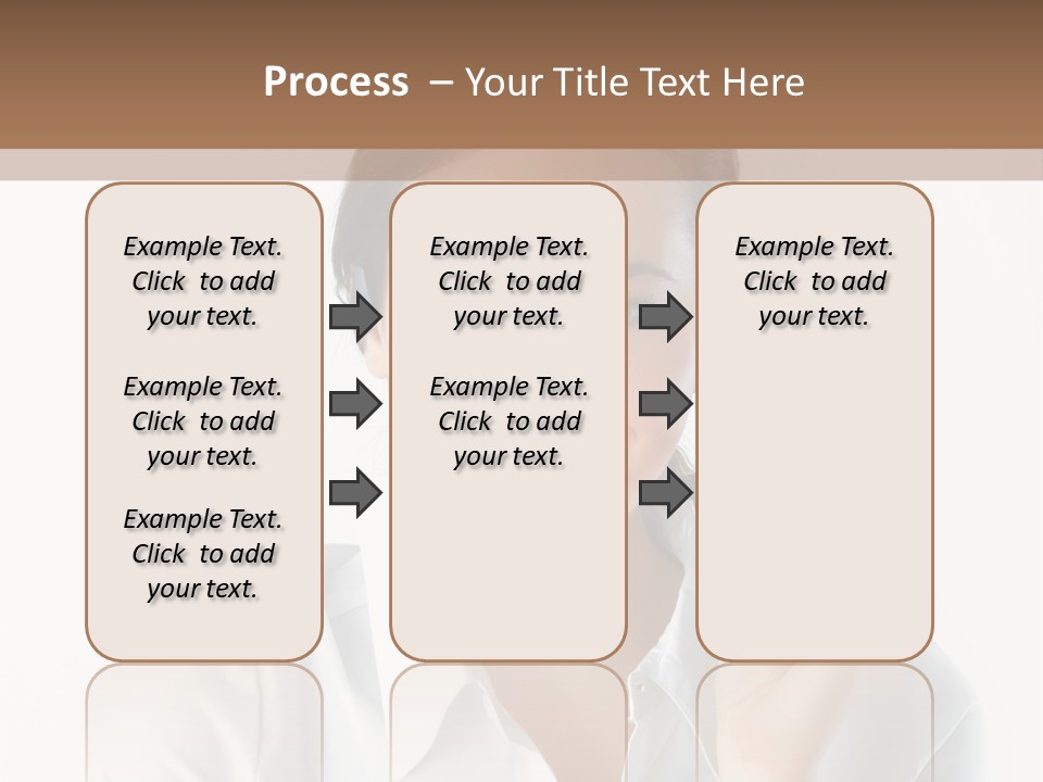 Success Telemarketing Center PowerPoint Template