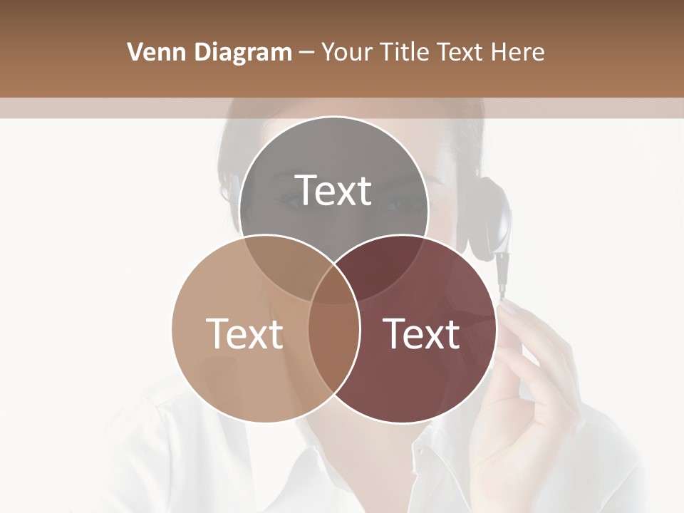 Success Telemarketing Center PowerPoint Template