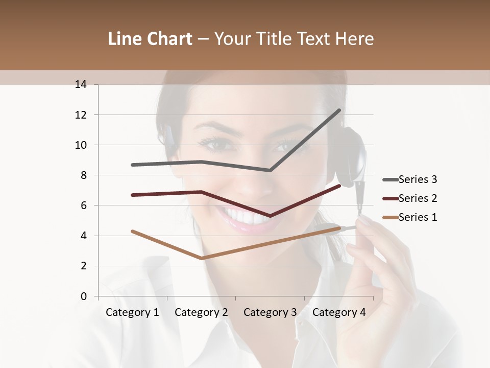 Success Telemarketing Center PowerPoint Template