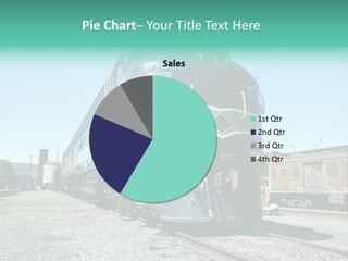 America Tourism Railroad PowerPoint Template