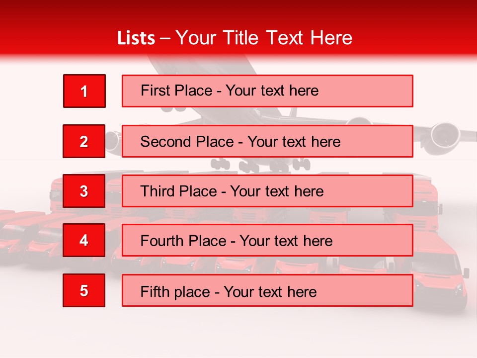 Air Road Organisation PowerPoint Template