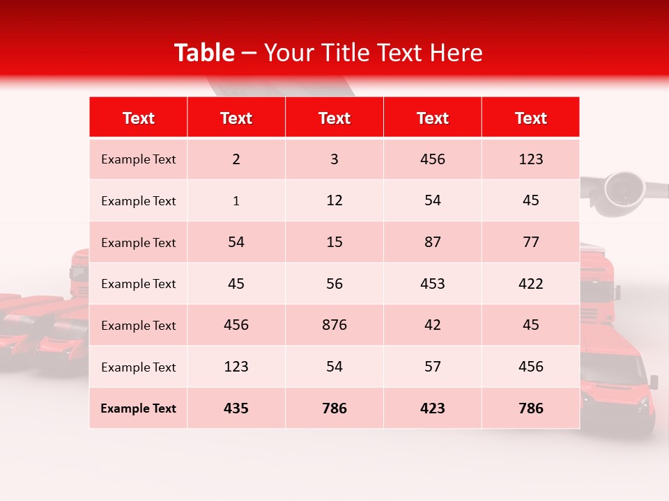 Air Road Organisation PowerPoint Template