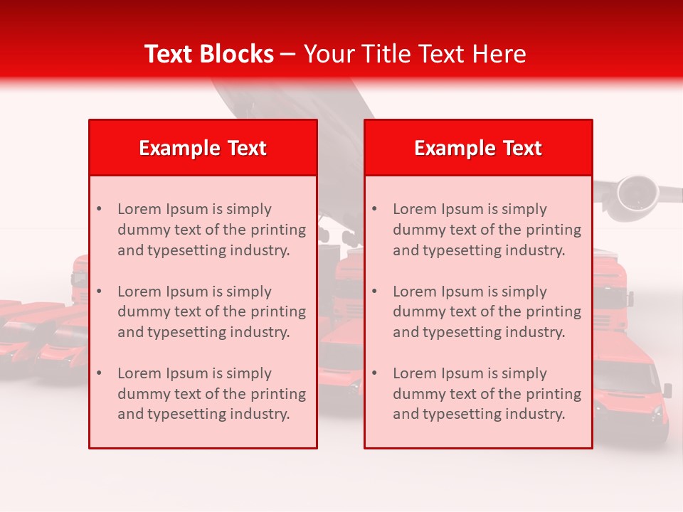 Air Road Organisation PowerPoint Template
