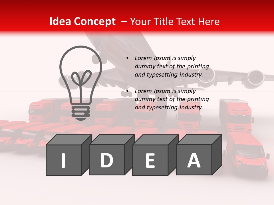 Air Road Organisation PowerPoint Template