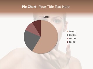 White Lady Space PowerPoint Template