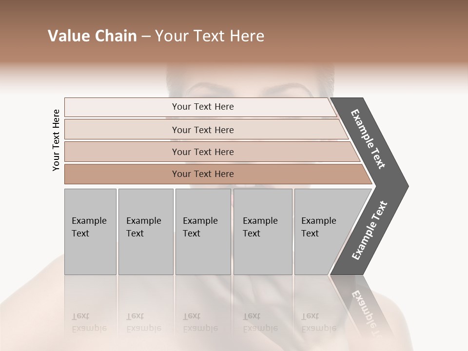 White Lady Space PowerPoint Template