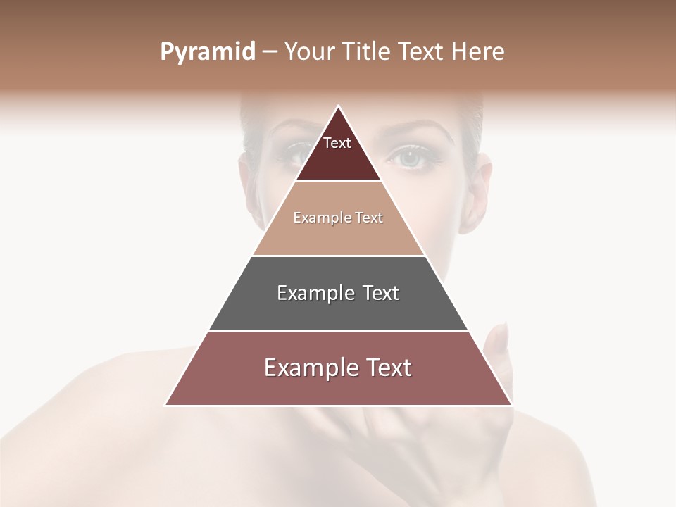 White Lady Space PowerPoint Template