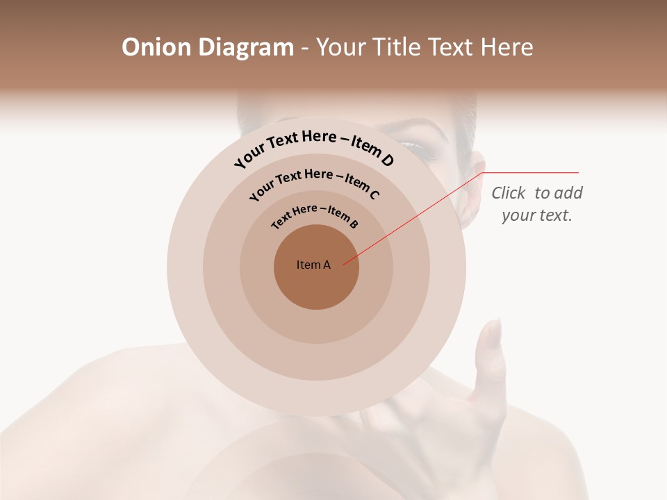 White Lady Space PowerPoint Template