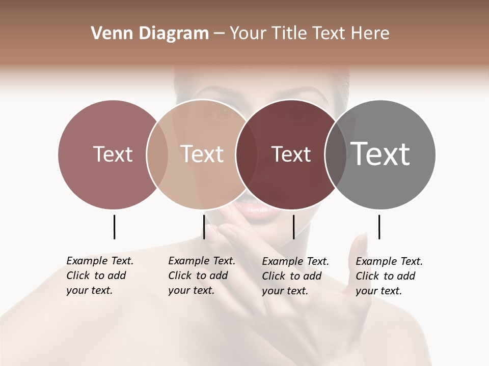 White Lady Space PowerPoint Template