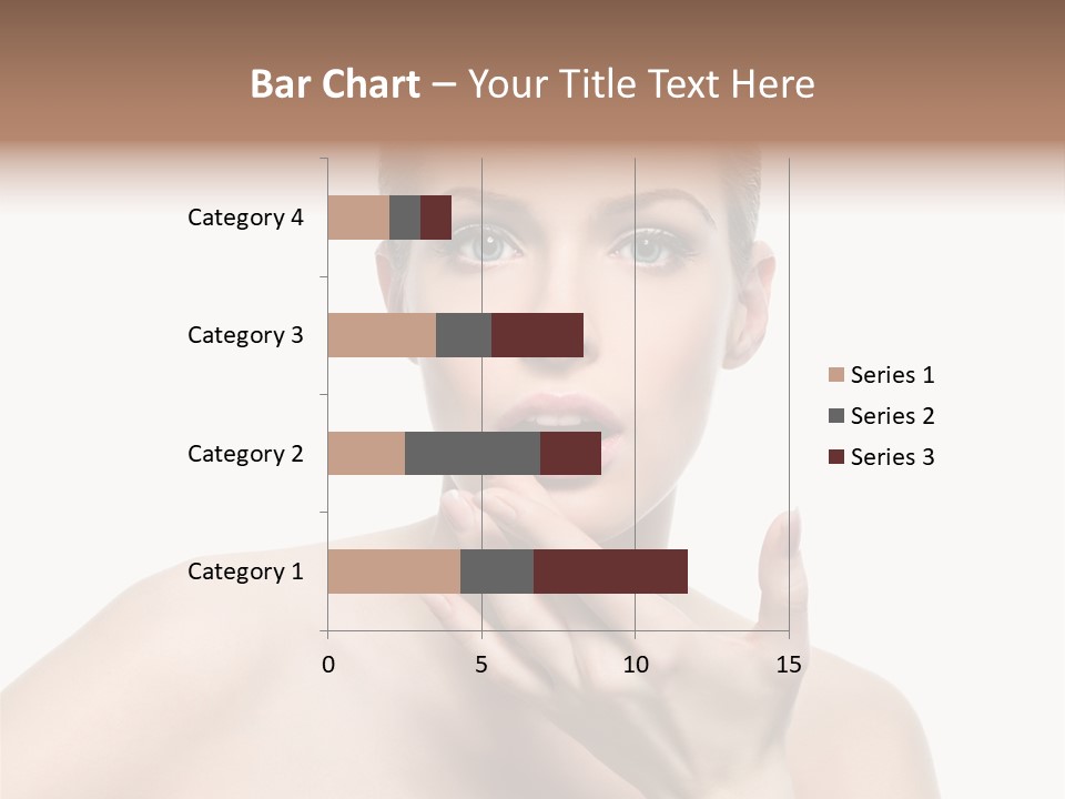 White Lady Space PowerPoint Template