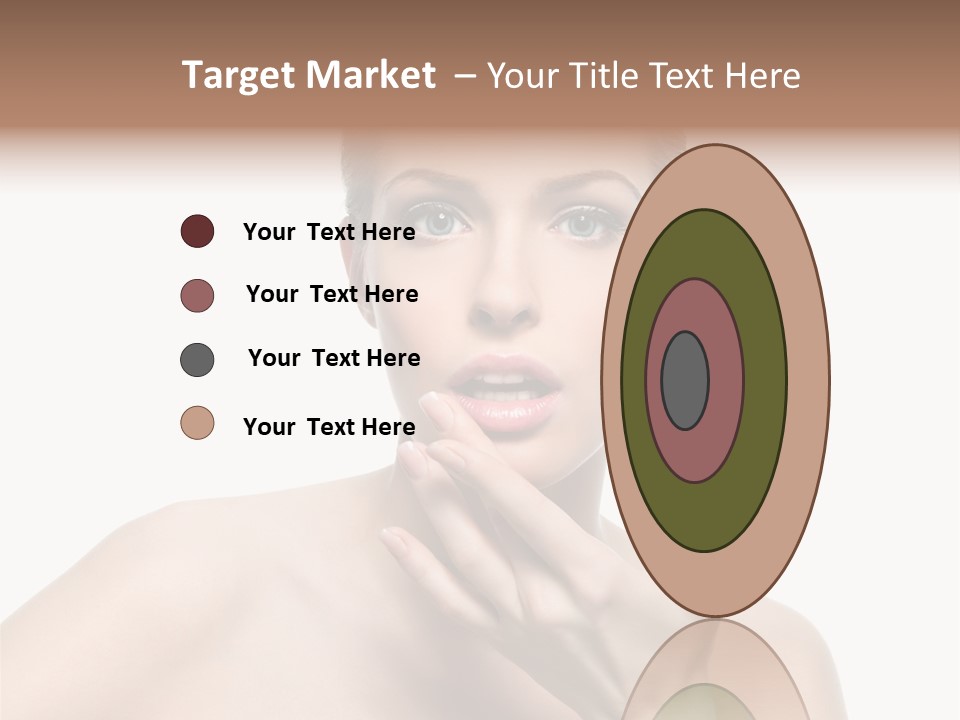 White Lady Space PowerPoint Template