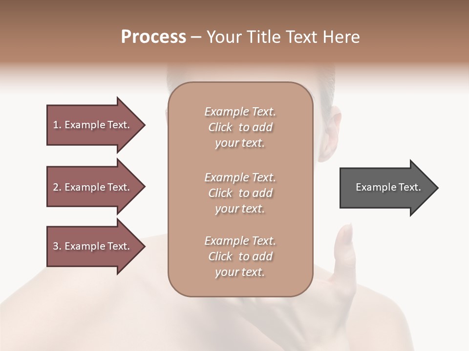 White Lady Space PowerPoint Template