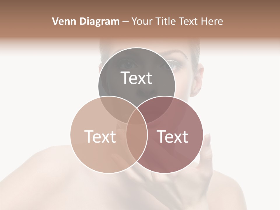 White Lady Space PowerPoint Template