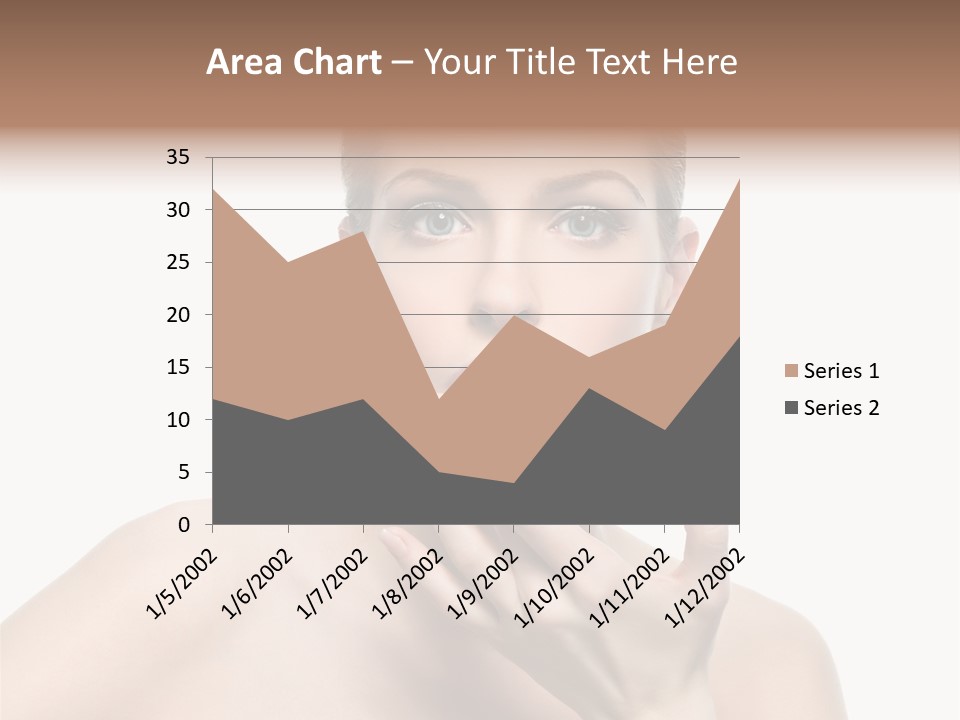 White Lady Space PowerPoint Template