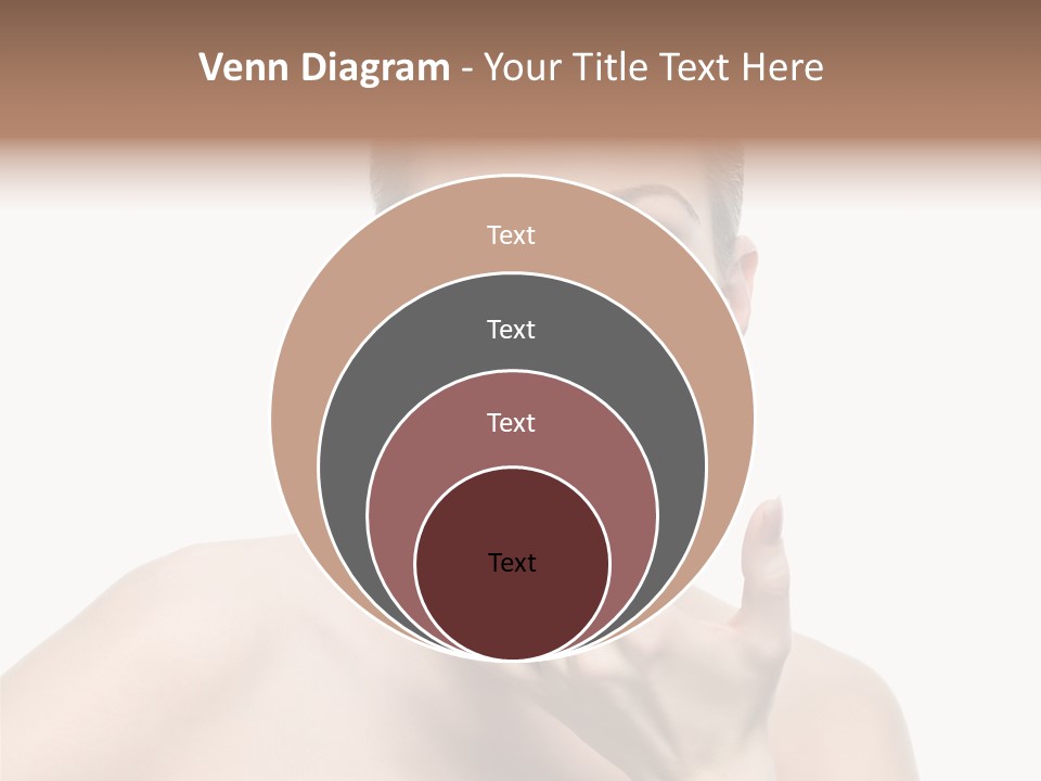 White Lady Space PowerPoint Template