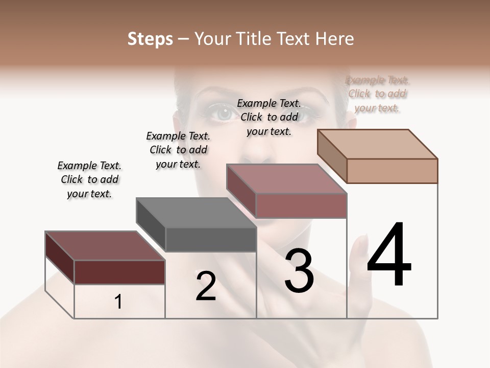 White Lady Space PowerPoint Template