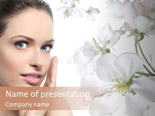 Eye Studio Flower PowerPoint Template