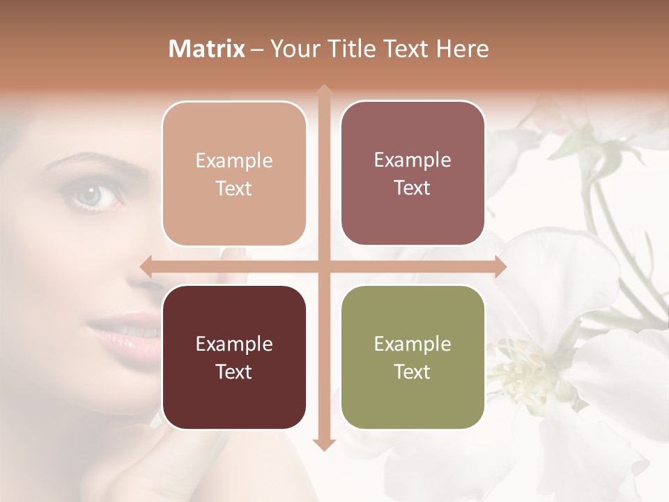 Eye Studio Flower PowerPoint Template