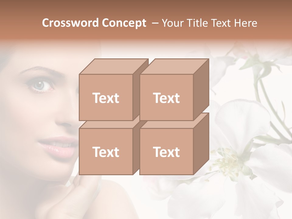 Eye Studio Flower PowerPoint Template