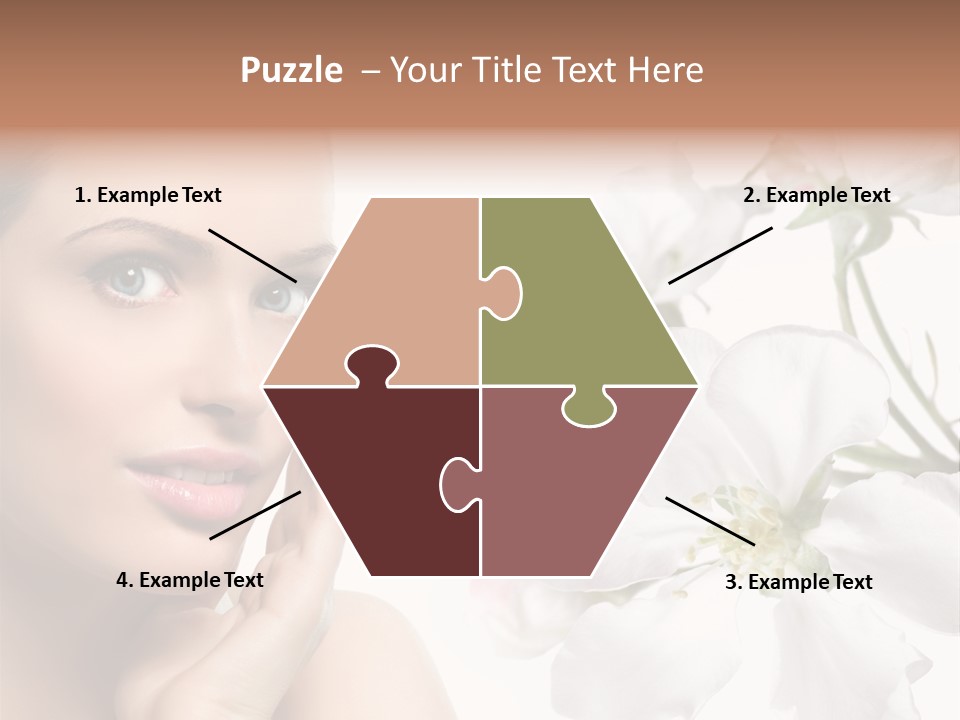 Eye Studio Flower PowerPoint Template
