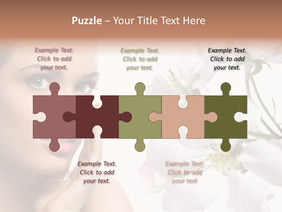 Eye Studio Flower PowerPoint Template