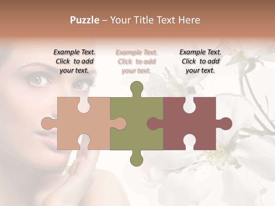 Eye Studio Flower PowerPoint Template