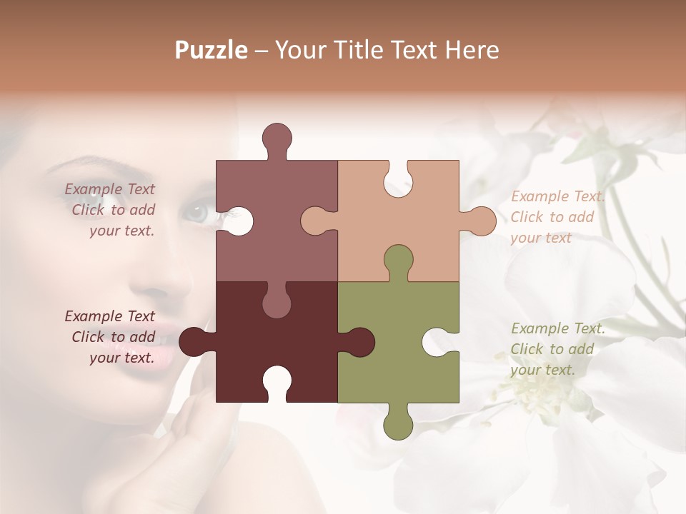 Eye Studio Flower PowerPoint Template