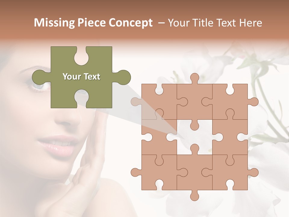 Eye Studio Flower PowerPoint Template