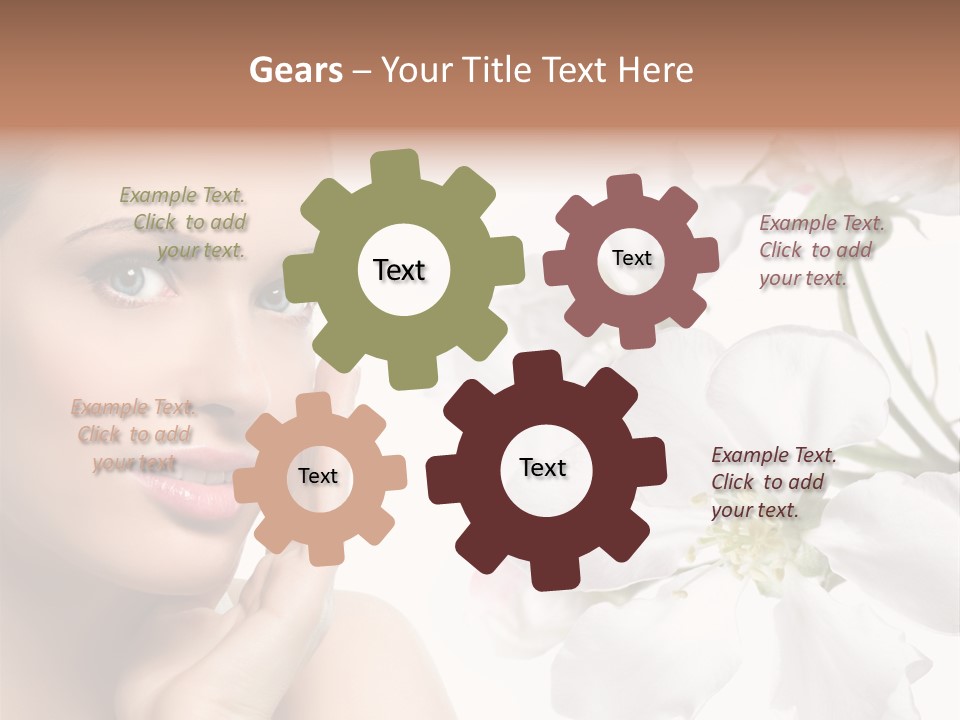 Eye Studio Flower PowerPoint Template